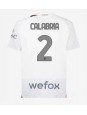 AC Milan Davide Calabria #2 Venkovní Dres 2023-24 Krátký Rukáv